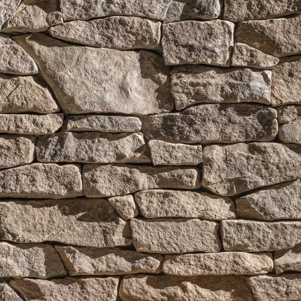 Stone blocks fitted closely together