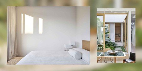 Open interior doorway with bright natural light visible beyond