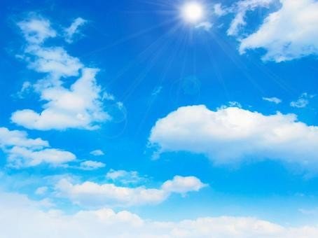 Soft clouds moving across a wide open sky in natural daylight.