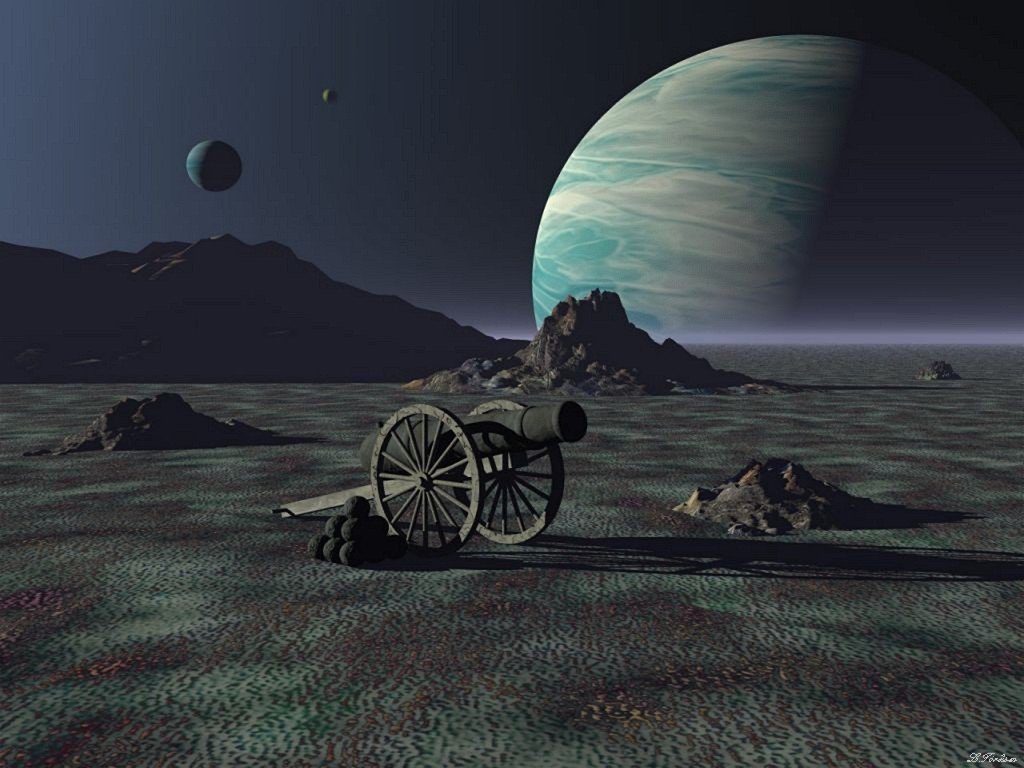 A moon somewhere, rest and take in your stopping point.